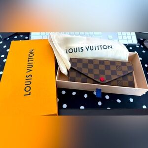 Brand New Louis Vuitton Emilie (Long) Wallet